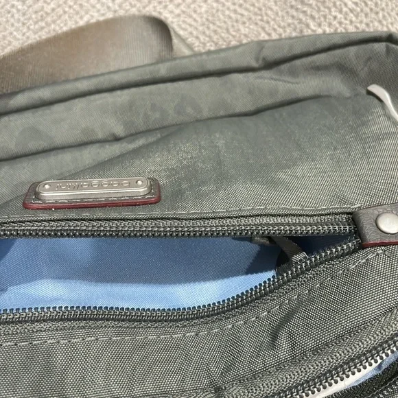 Baggallini. Brand new with tags. Grey with subtle cheetah print background. - Picture 9 of 12